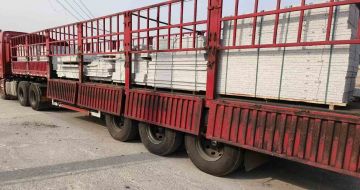 泉州 白麻荔枝面外墙干挂，工厂装车日常