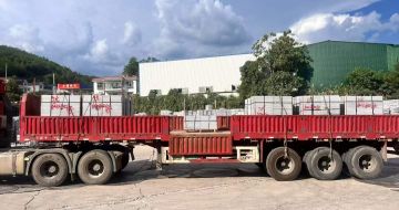 泉州 芝麻灰花岗岩地铺石出货日常