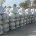 泉州 白麻花岗岩石材圆球，石球，挡车球，隔离球，景观石球，风水球等