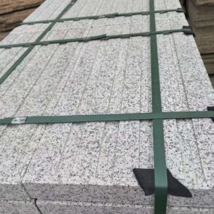 泉州 白麻花岗岩直行盲道石，盲条，地铺石