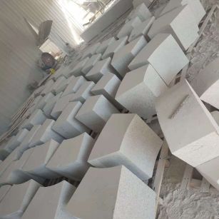 泉州 白麻花岗岩异形坐凳