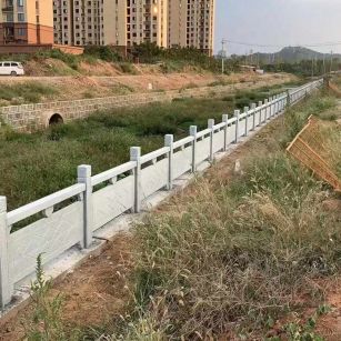 泉州 白麻河道栏杆效果展示图