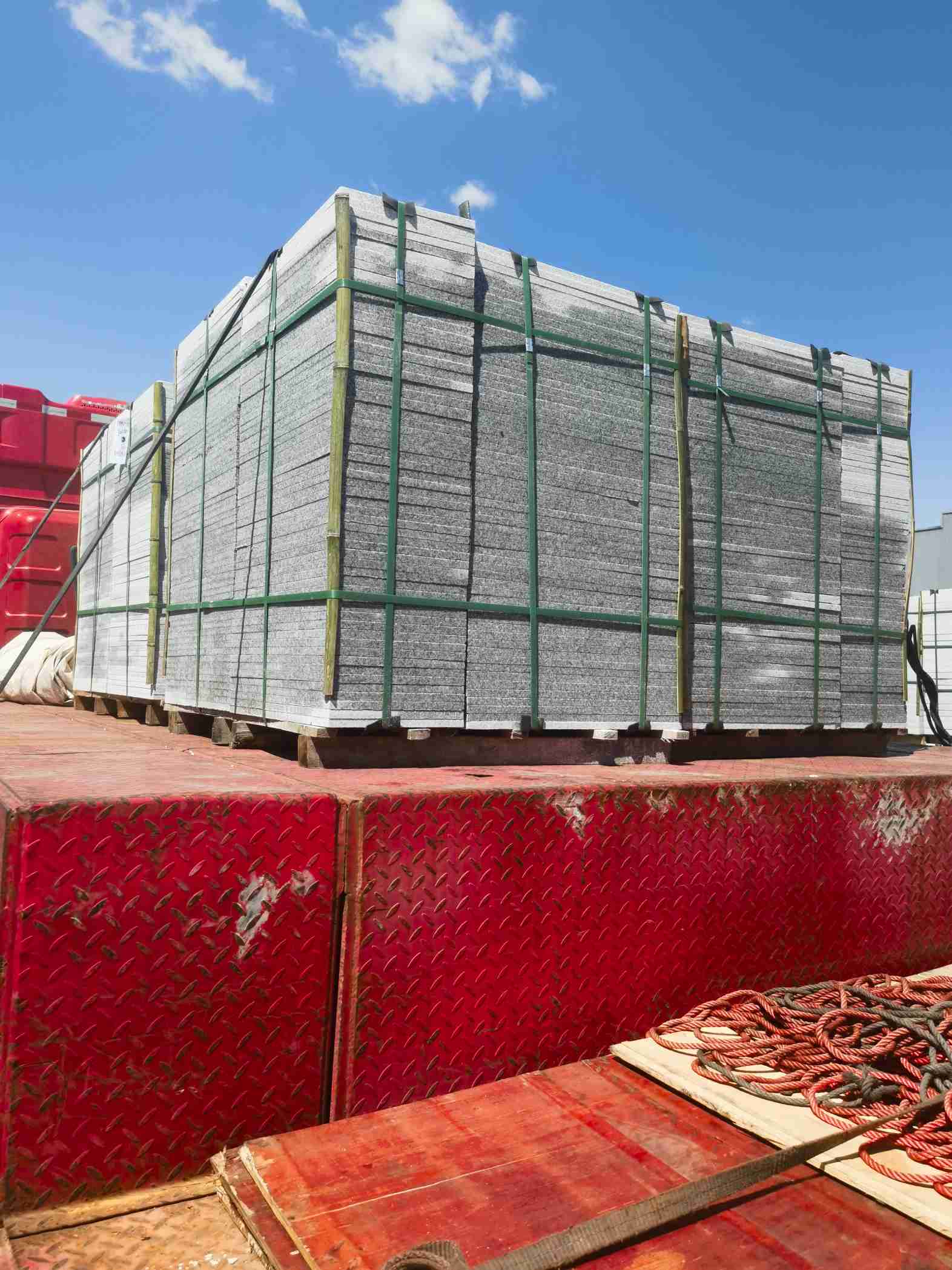 泉州 芝麻白火烧规格板地铺石300*600/600*600