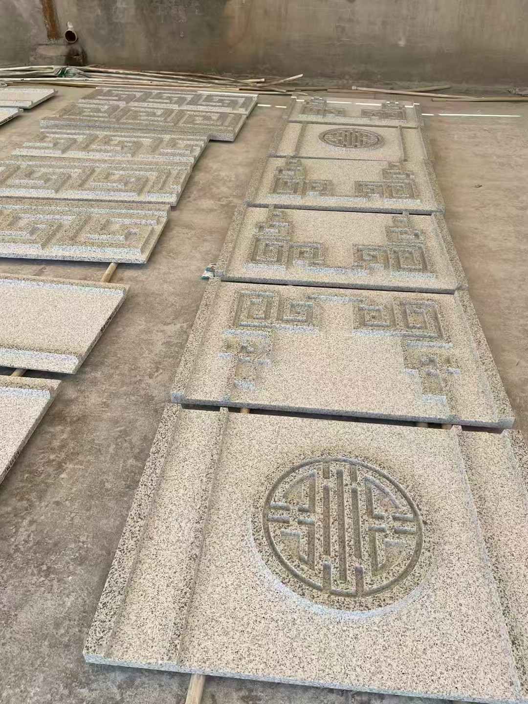 泉州 白麻花岗岩外墙立面雕刻板
