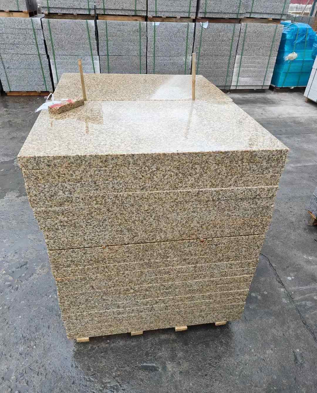 泉州 湖北黄金麻花岗岩石材荔枝面外墙石材