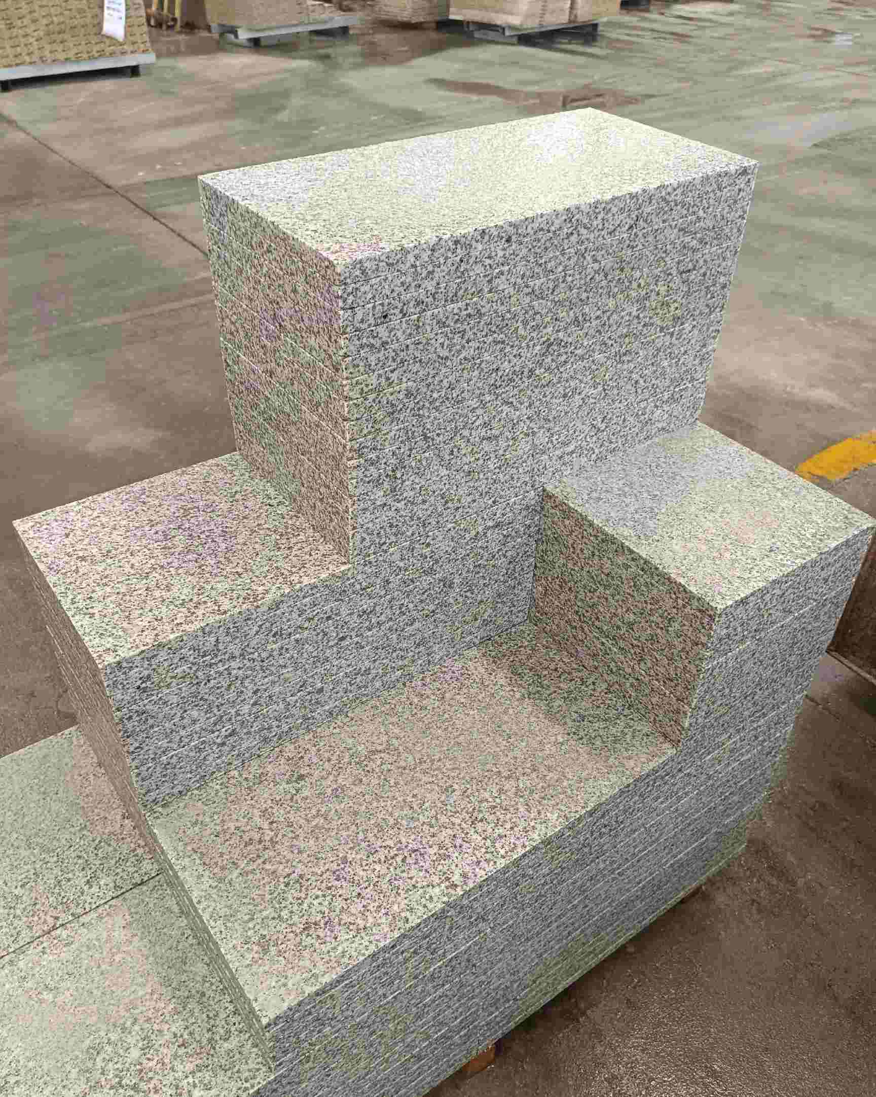 泉州 白麻花岗岩荔枝面地铺石